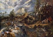 Peter Paul Rubens Gewitterlandschaft mit Philemon und Baucis Germany oil painting artist